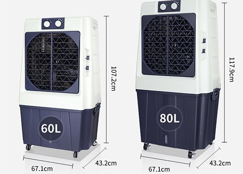 aire acondicionado teledirigido evaporativo de 220V RoHS para el área 55m2