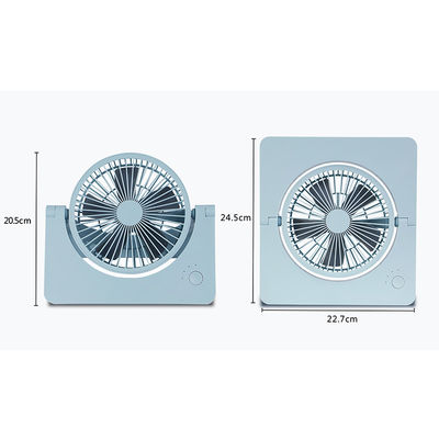 CE recargable inalámbrico del USB Mini Fan Desk Install aprobado con la batería 2400mah